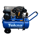 Compressor De Ar Elétrico Portátil Tekna Cp10080 Monofásica 80l 2hp 110v 60hz Azul