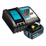 Set Cargador Dc18rc + 1 Batería Bl1850b 5,0 Ah  Makita