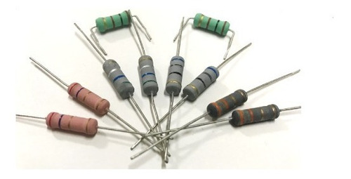 10un Resistor 3w - 1 Valor Ohmico Por Kit - Escolha Na Lista