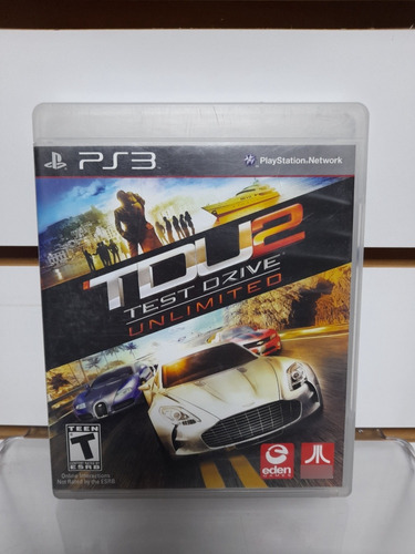 Tdu2 Test Drive Ps3 Fisico Excelente Estado.