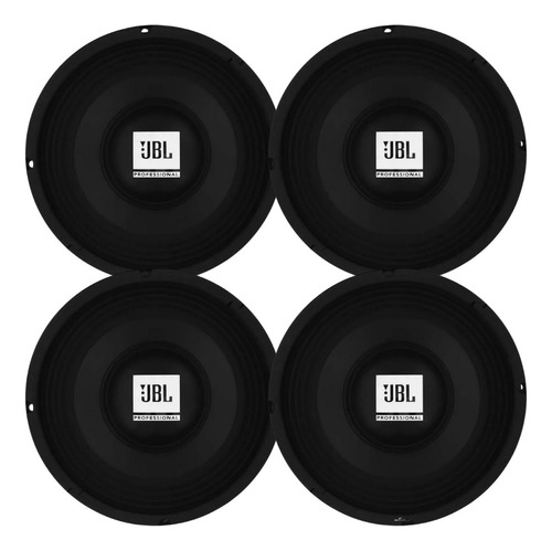 04 Falante Woofer 8 Pol 100w Rms Jbl Selenium Pro 8px 8 Ohms