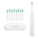 Cepillo De Dientes Electrico Sundent Recargable + Repuestos