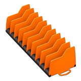 Ernst 5502 No-slip 10 Tool Plier Organizer - Orange Vvm