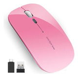 Mouse Uciefy Inalambrico/rosado