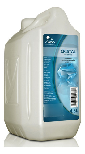 Yamá Shampoo Profissional Cristal Galão 4,6l