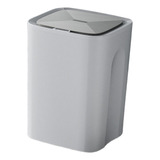 Cubo De Basura Automático, Cubo De Basura 16l Gris Brumoso