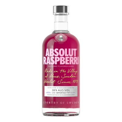 Vodka Destilada Saborizada Raspberri Absolut Garrafa 750ml | MercadoLivre