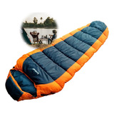 Bolsa De Dormir Malva 450 Camping Termica -10° Broksol