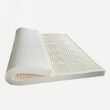 Pillowtop Casal 100% Latéx Natural Importado 200/138/7.5 Cm