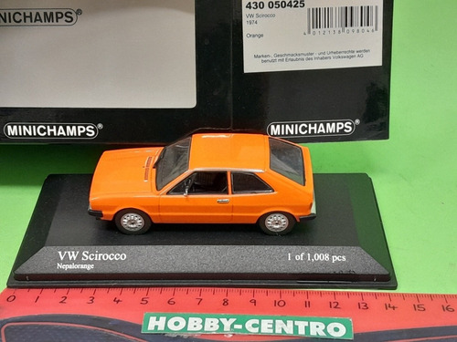 Minichamps 1/43 Volkswagen Scirocco  1974  Impecable!!