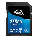 Tarjeta De Memoria Owc Atlas Pro Sdxc Uhs-ii V60 De 256 Gb