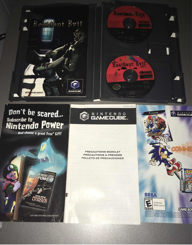 Resident Evil Gamecube Nintendo Wii