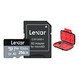 Tarjeta De Memoria Lexar 1066x Microsdxc 256gb Celular Dron