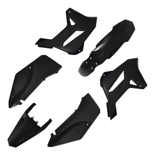 Kit Completo Plasticos Honda Xr250 Tornado Black