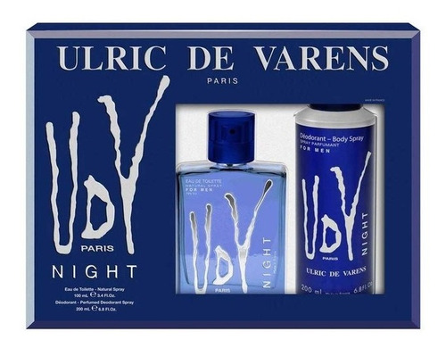 Kit Udv Night (perfume 100ml + Body Spray 200ml) Selo Adipec