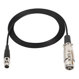 Sinloon Cable De Micrófono Mini Xlr A Xlr, Cable Mini Xlr De