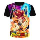  Camiseta Dragon Ball Z Super Goku  Goku Ultrainstinto Xl