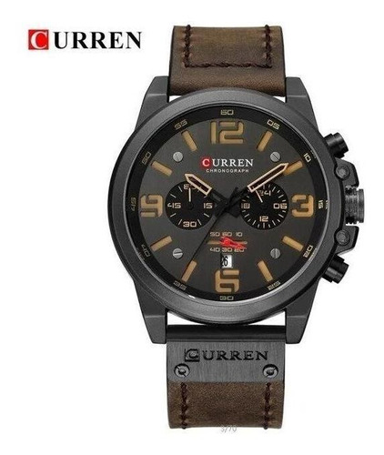 Reloj Para Hombre, Curren 8314 Correa De Cuero