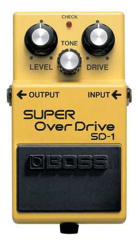 Pedal Boss Super Overdrive Sd1 