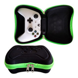 Kit C/ 2 Hard Case Eva P/ Controle Xbox One Estojo Protetor