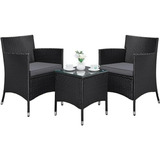 Conjunto De Muebles De Patio Compatible Con Pe Rattan.