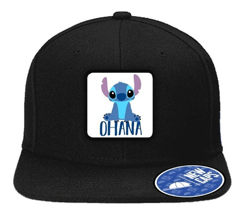 Gorra Plana Lilo Y Stich Ohana #a21