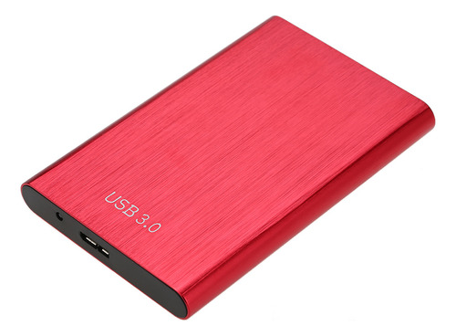 Carcasa Para Disco Duro Rojo Usb 3.0 Ssd De 2,5 Pulgadas, Po