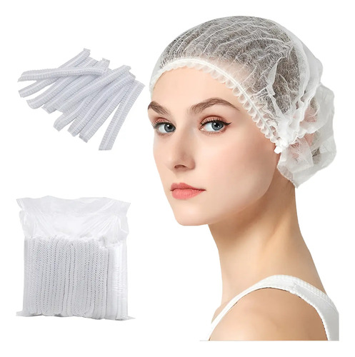 300 Pzas Cofia Gorro Plisado Desechable Plisado Cofias Gorra | MercadoLibre