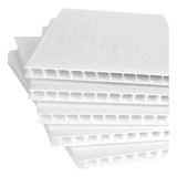 4 Laminas  De Pvc Corrugado (coroplast) 122x244 4mm