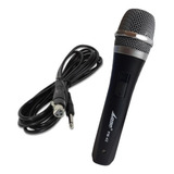 Micrófono De Mano Profesional Dinámico Lexsen Ndm-155 Con Cable Ideal Vivo Grabaciones Karaoke