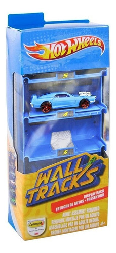 Hot Wheels Wall Tracks Display Rack Exhibidor Con Auto Lanus