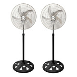 Ventilador De Pie 20 Pulgadas 5 Aspas X 2 Unidades