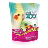 Ração Megazoo Mix Tropical Para Calopsitas 500g
