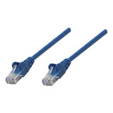 Cable De Red Patch Cat6a Rj45 4.2m Sftp Blindado Azul