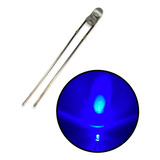 Diodo Led Ultrabrillante 3mm Mini Color Azul 100 Piezas