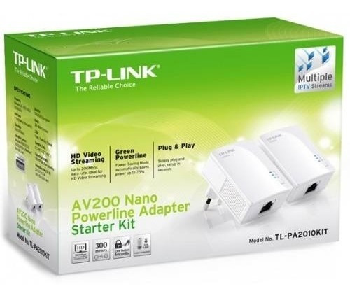 Tp-link Tl-pa2010  Kit Powerline Ethernet 200mbps