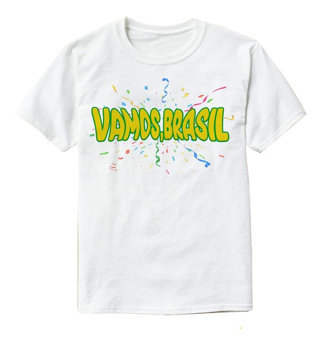 Camisa Personalizada Brasil Copa Seleção Torcedor Amarela