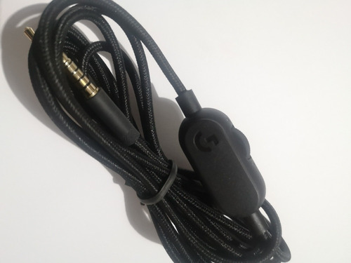 Logitech Cable Pc Original Microfono Vol Mute Cordon G Serie