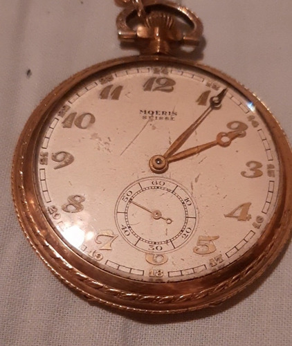 Reloj Bolsillo Moeris Antiguo Circa 1900 24 Hs. No Envio.