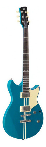 Guitarra Yamaha Revstar Rse20 Azul 6 Cordas Mogno Chambered