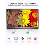 Uperfect + True + 4k + Portable + Monitor, + 15.6  + Uhd + I