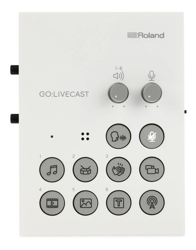 Consola Para Streaming Roland Go Livecast Para Smartphone