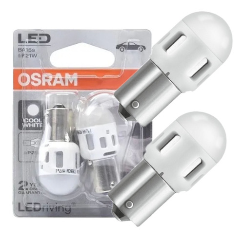 Lamparas Led Osram P21w 1 Polo 6000k Led Driving Cool White