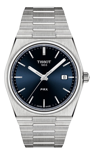 Tissot Prx 316l Reloj De Vestir Con Caja De Acero Inoxidabl.