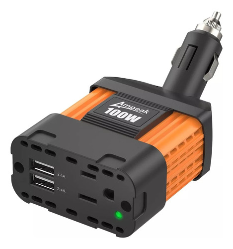 Inversor De Corriente Para Carro 12v A 110v Usb