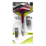 Llave Saca Bujias En T X 3pcs 16mm Y 21mm Uduke (ht1149)