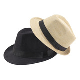 Sombrero Hombre Pachuco Ala Corta Vintage Mujer 