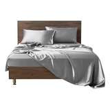 Glamour Bedding Satin Hotel - Juego De Sabanas De Lujo Resis