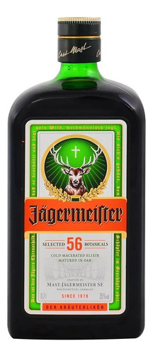 Jägermeister 700 Ml Jagger Jagermeister Botella Original