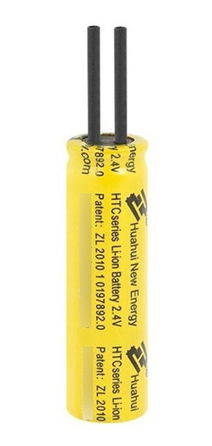 Bateria Recarregável Litio Titanato 2,4v 500mah 30c 14500 